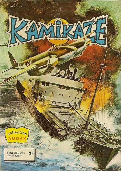 Scan de la Couverture Kamikaze n 24